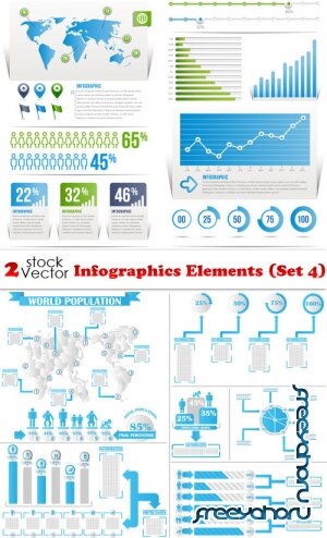 Vectors - Infographics Elements (Set 4)