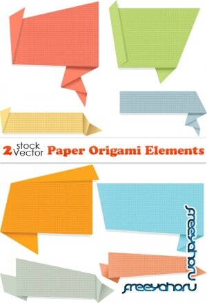 Vectors - Paper Origami Elements