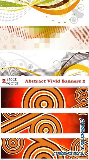   - Abstract Vivid Banners 2