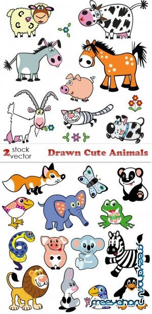   - Drawn Cute Animals