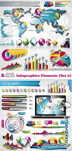 Vectors - Infographics Elements (Set 6)