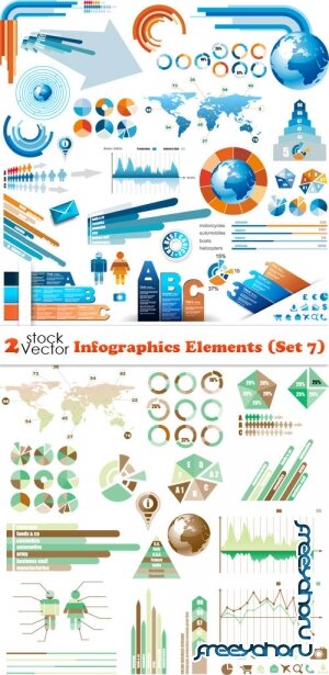 Vectors - Infographics Elements (Set 7)