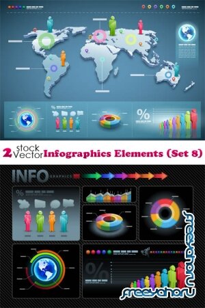 Vectors - Infographics Elements (Set 8)
