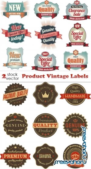   - Product Vintage Labels