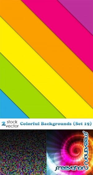 Vectors - Colorful Backgrounds (Set 19)