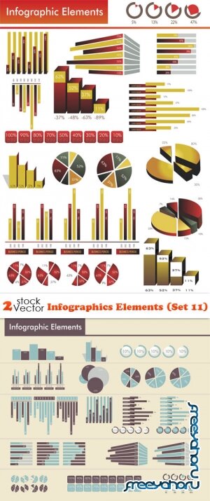 Vectors - Infographics Elements (Set 11)