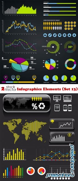 Vectors - Infographics Elements (Set 13)