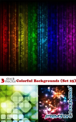 Vectors - Colorful Backgrounds (Set 25)