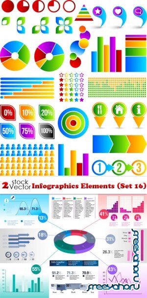 Vectors - Infographics Elements (Set 16)