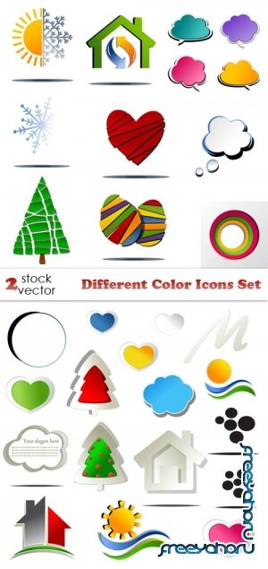   - Different Color Icons Set