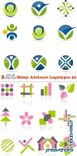Vectors - Shiny Abstract Logotypes 30