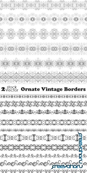 Vectors - Ornate Vintage Borders