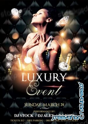 Luxury Event V4 PSD Flyer