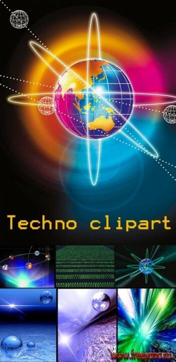 Techno clipart |  