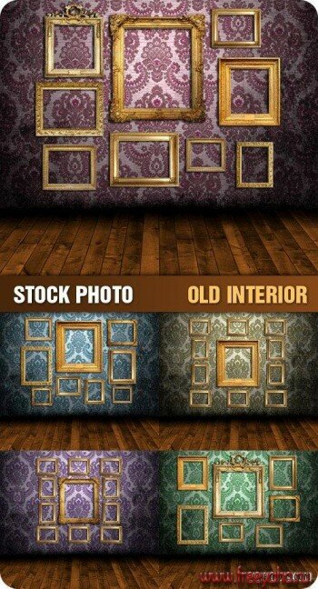 Stock Photo - Old Interior |     