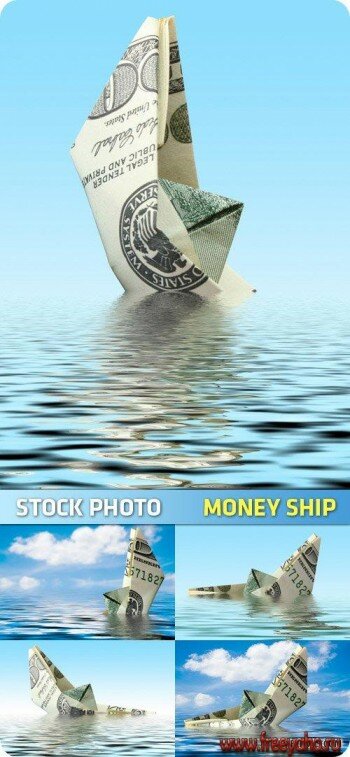 Stock Photo - Money Ship |  