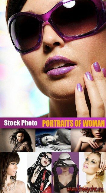 Stock Photo - Portraits of Woman |  