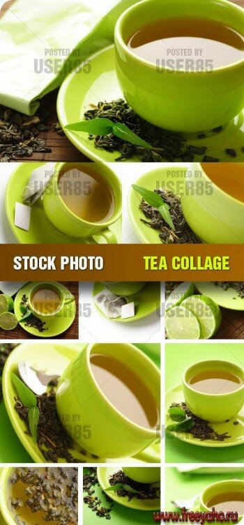     | Stock Photo - Tea Collage