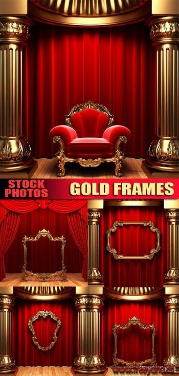 Gold frames |  