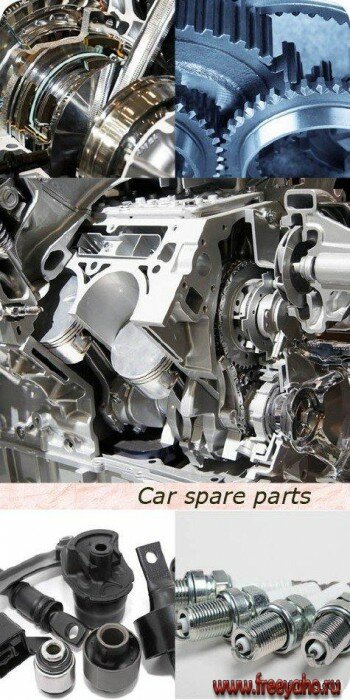 Автозапчасти - растровый клипарт | Car parts clipart