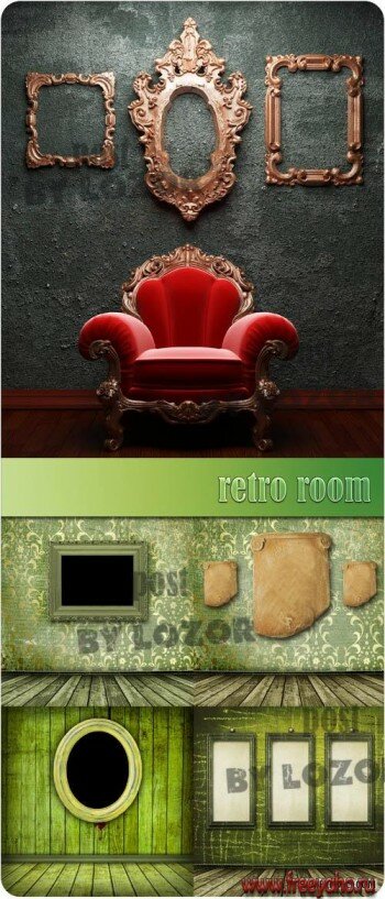      -   | Retro interior & red chair