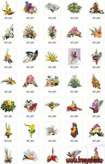 IZ078 Bouquets of flower | Букеты цветов