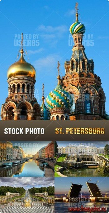 Санкт-Петербург - достопримечательности - растровый клипарт | Clipart - St. Petersburg