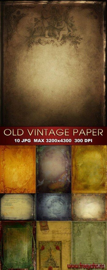   -     | Grunge and vintage old paper
