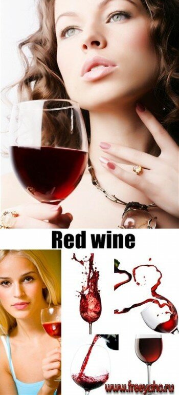     -   | Girls & Red wine clipart
