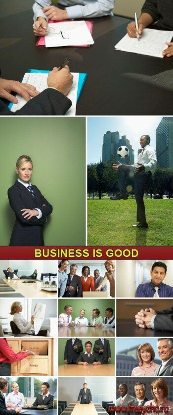 Офисные работники - фотосток | Stock Photo - Business Is Good