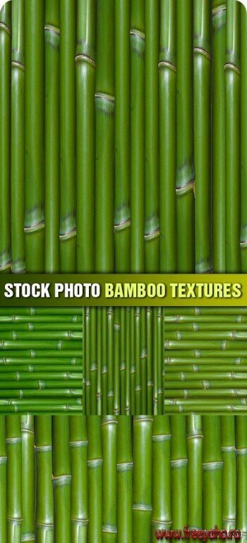 Stock Photo - Bamboo Textures | Бамбуковые Текстуры