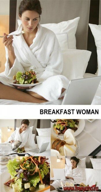    -   | Woman & Breakfast clipart
