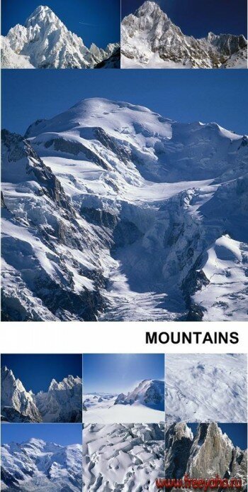     -   | Mountains & snow clipart