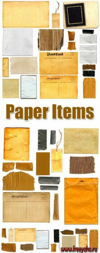   -   | Old Paper objects