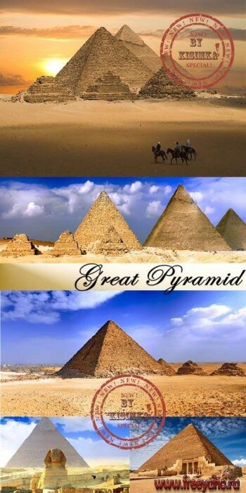 Египетские пирамиды - растровый клипарт | Egipt Pyramid