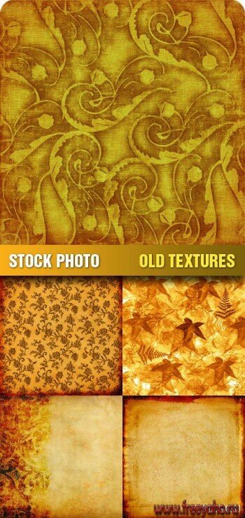 Старые рыжие текстуры | Stock Photo - Old Textures