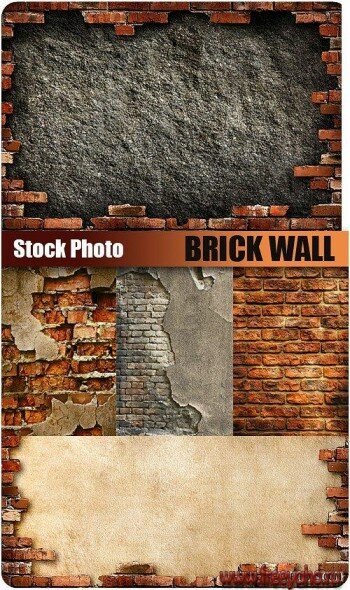 Stock Photo - Brick Wall | Кирпичные стены