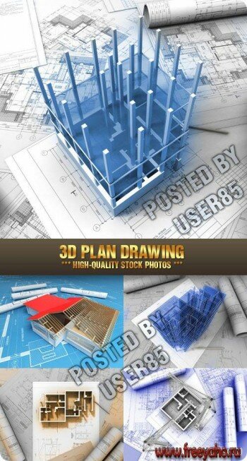     3D -   | 3D Plan Drawing
