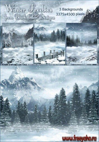  :    -   | Winter Backgrounds