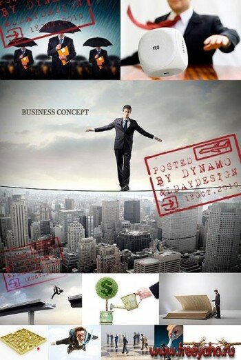 Люди и бизнес - растровые концепты | People & Business Concept
