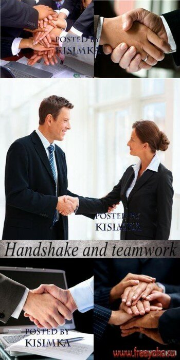 Растровый клипарт - Деловое рукопожатие | Business handshake
