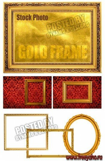    -   | Ornate gold frame