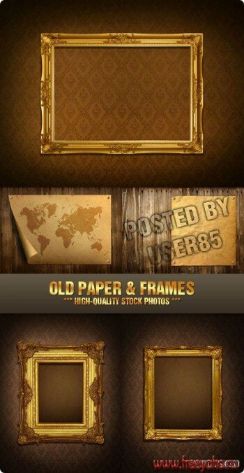        -  | Old Paper and Frames