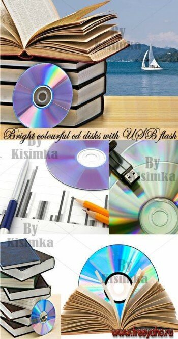 ,    -   | CD disk, books & USB flash