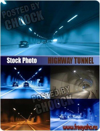     -  | Photo stock - Motorway in the tunnel