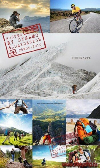 -   | Ecotravel & people clipart