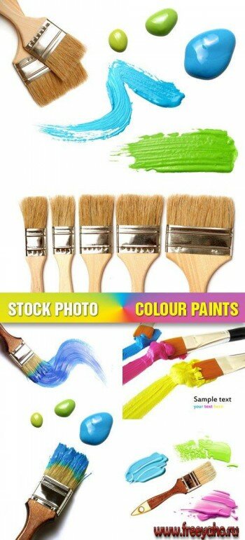    -   | Stock Photo - Colour Paints