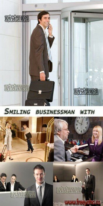 Позитивный бизнесмен - растровый клипарт | Businessman