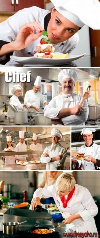  -  -   | Chef people clipart