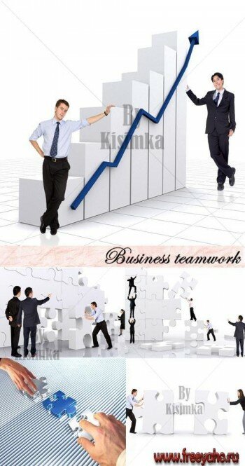     -   | Business teamwork Clipart
